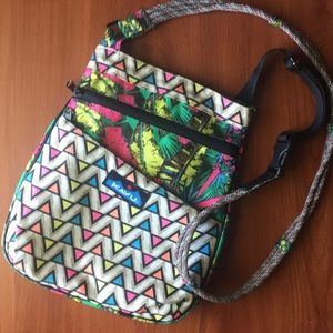 KAVU Keepsake Crossbody Rope Sling Purse